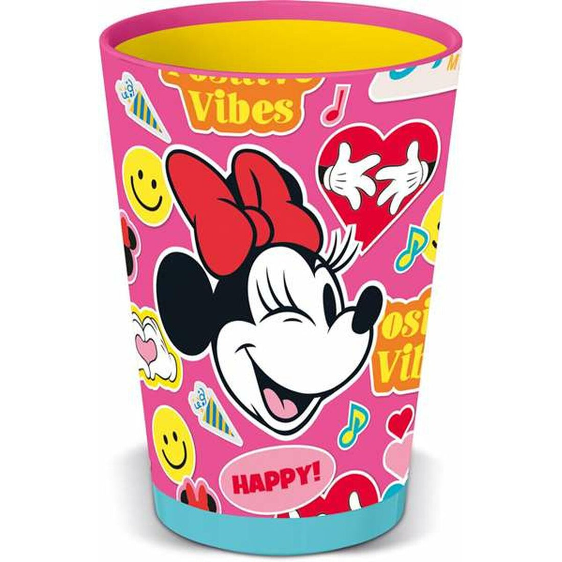 Minnie Mouse Glas Minnie Mouse Flower Power 470 Ml Plast