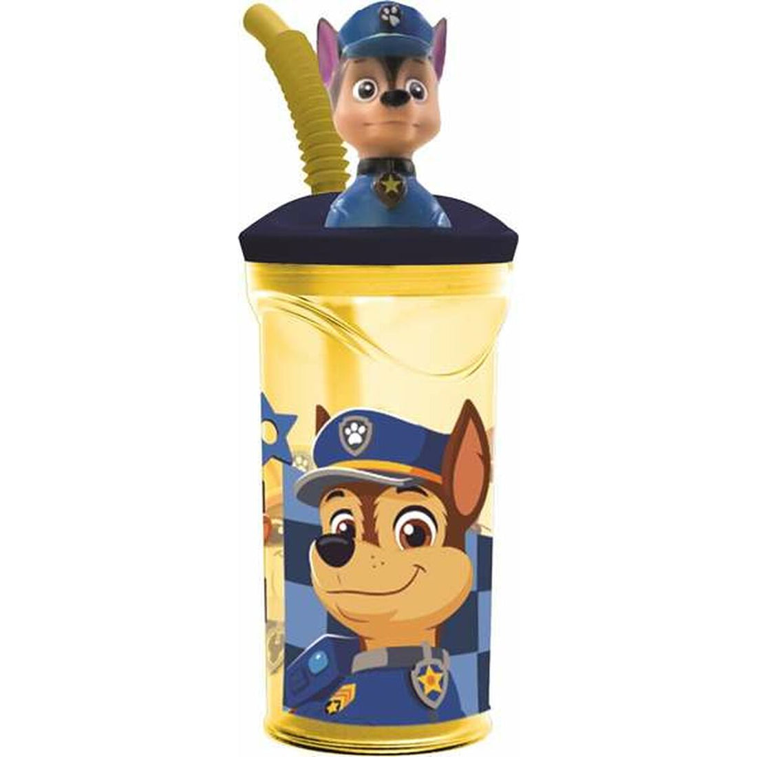 The Paw Patrol Muggen Med Sugrör The Paw Patrol Boy Rescue Pups 360 Ml 3D