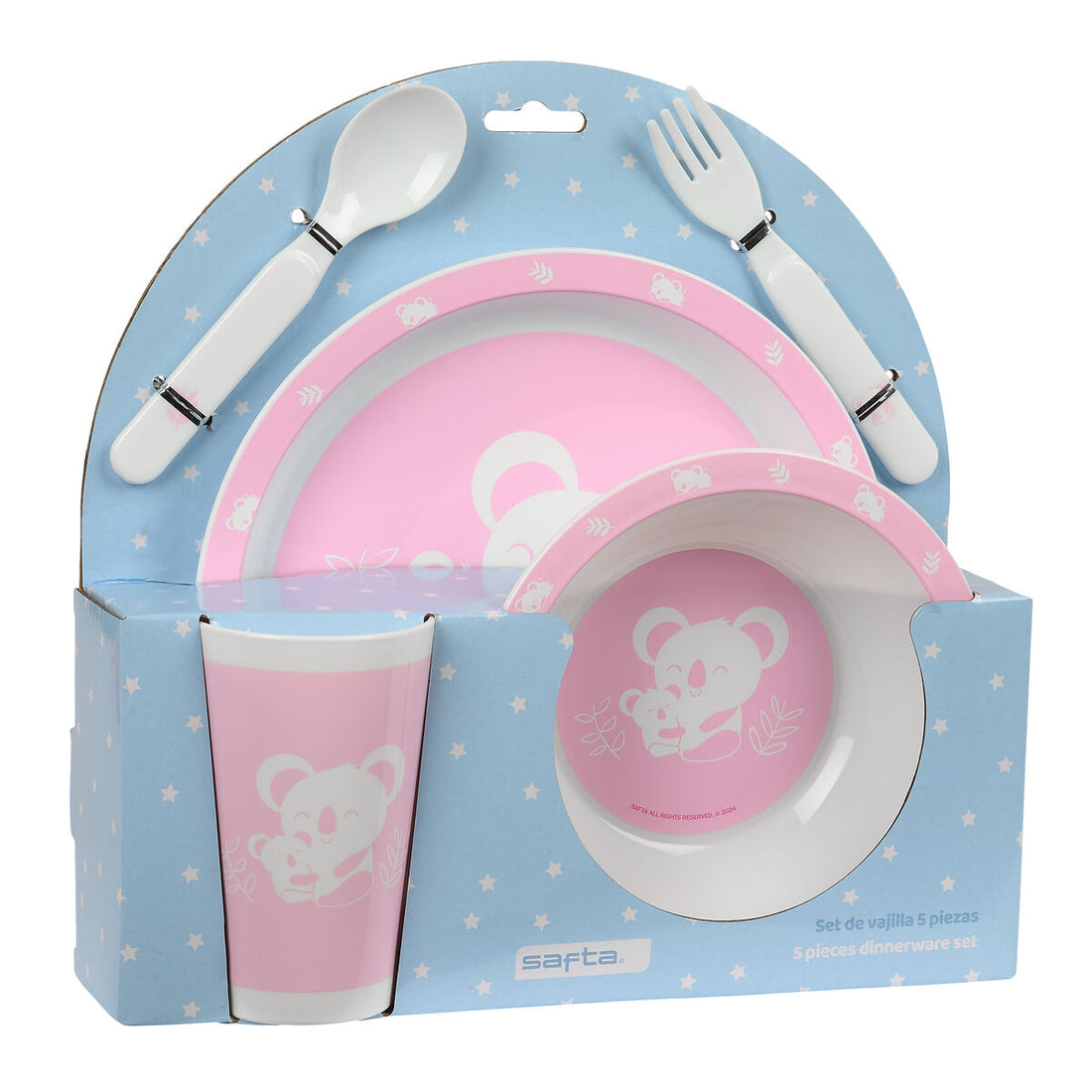 Safta Barnservis Set Safta Koala Polyester 26 X 26 X 9 Cm