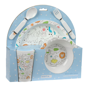 Safta Barnservis Set Safta Zoo Polyester 26 X 26 X 9 Cm