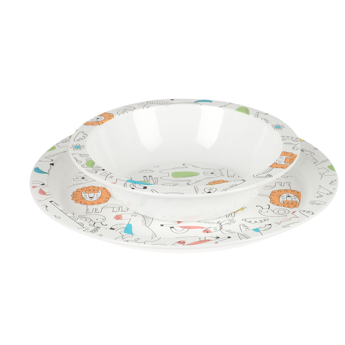 Safta Barnservis Set Safta Zoo Polyester 26 X 26 X 9 Cm