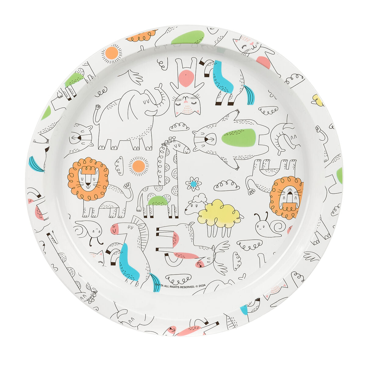Safta Barnservis Set Safta Zoo Polyester 26 X 26 X 9 Cm