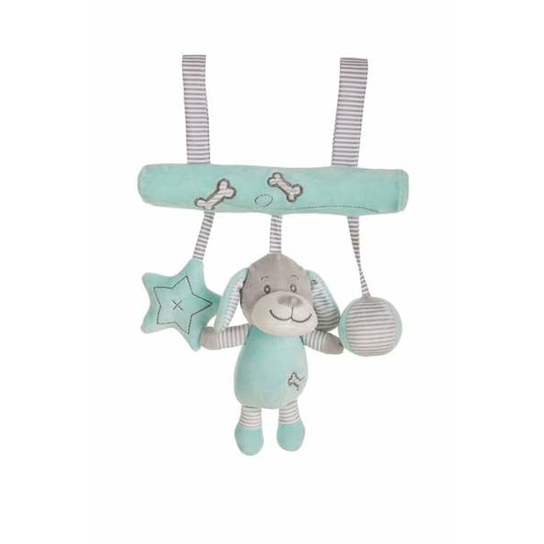 Bigbuy Fun Door Hanger Grön Hund 25Cm Mjukisleksak