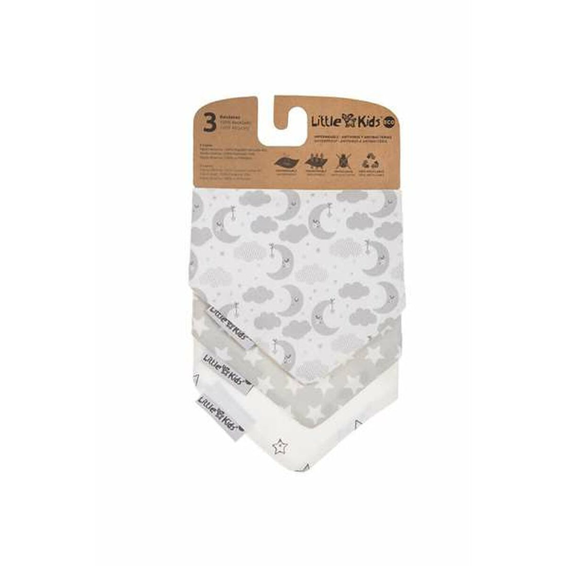Bigbuy Kids Haklappsset Stars 42 X 16 Cm 3 Delar