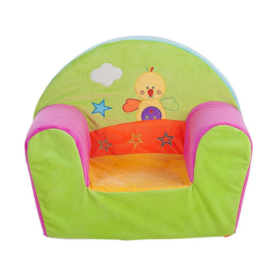 Bigbuy Home Barnfåtölj Multicolour Anka 44 X 34 X 53 Cm