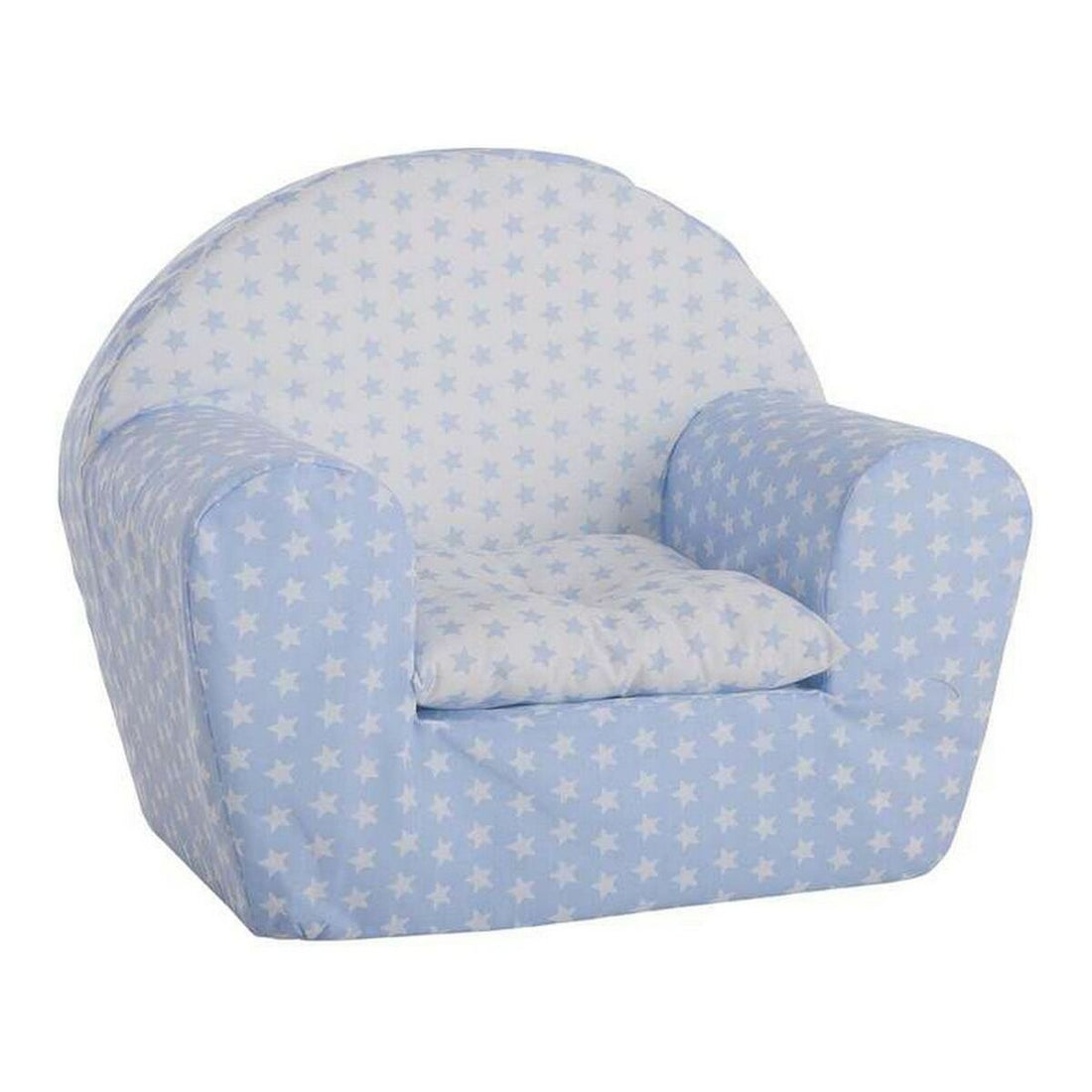 Bigbuy Fun Barnfåtölj Blå Akryl 44 X 34 X 53 Cm