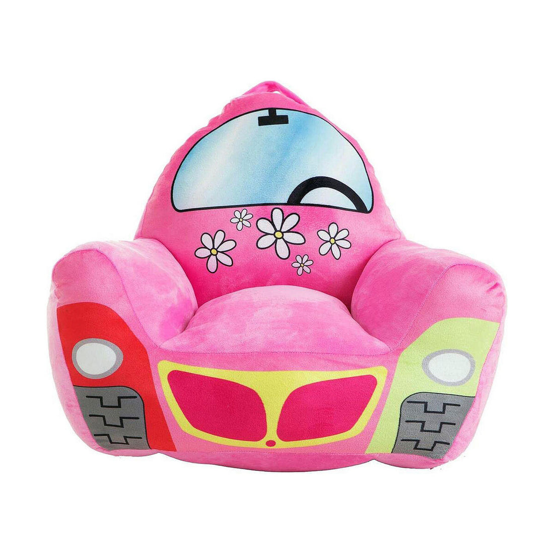 Bigbuy Home Barnfåtölj Bil Rosa 52 X 48 X 51 Cm