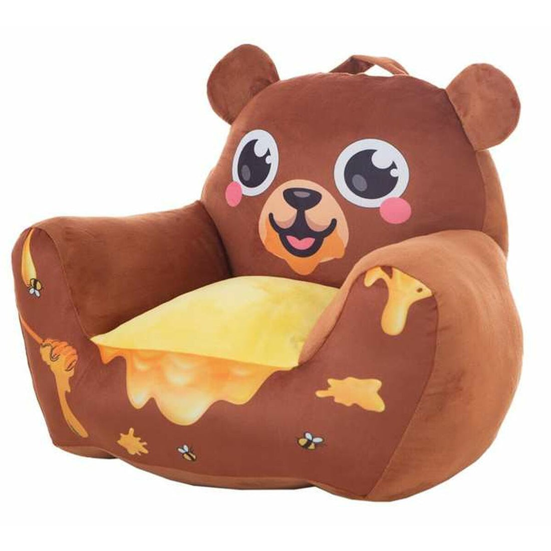 Bigbuy Home Barnfåtölj Honey Bear 52 X 48 X 51 Cm