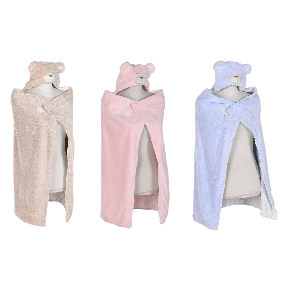 Home Esprit Filt Home Esprit Blå Beige Rosa 100 X 75 X 20 Cm (3 Antal)
