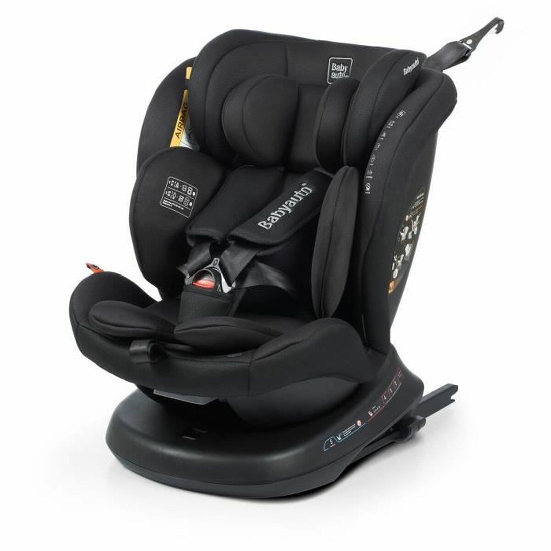 Babyauto Bilstol Babyauto Rodia Svart 0 (De 0 A 10 Kilos) I (9 - 18 Kg) Ii (15-25 Kg) Iii (22 - 36 Kg) Barn Ece R129/04