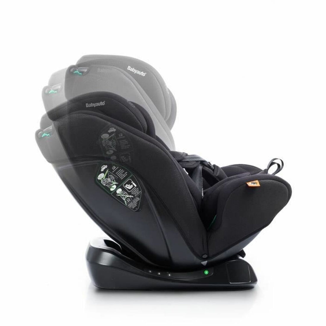 Babyauto Bilstol Babyauto Lolo Ibelt Svart 0 (De 0 A 10 Kilos) I (9 - 18 Kg) Ii (15-25 Kg) Iii (22 - 36 Kg) Barn Ece R129/04
