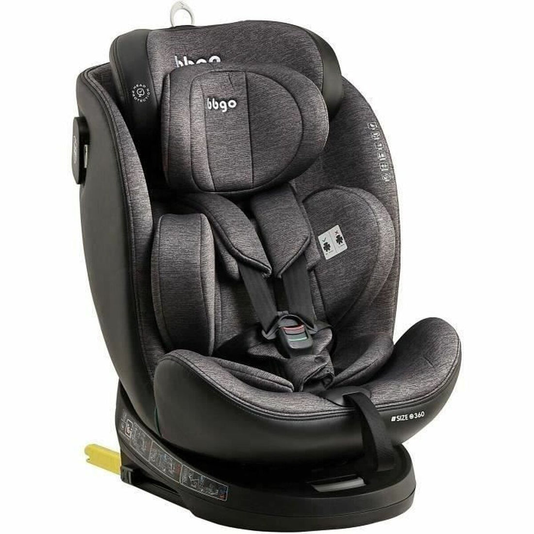 Bbgo Bilstol Bbgo Grå 0 (De 0 A 10 Kilos) 0+ (De 0 A 13 Kilos) I (9 - 18 Kg) Ii (15-25 Kg) Iii (22 - 36 Kg) Barn Ece R129