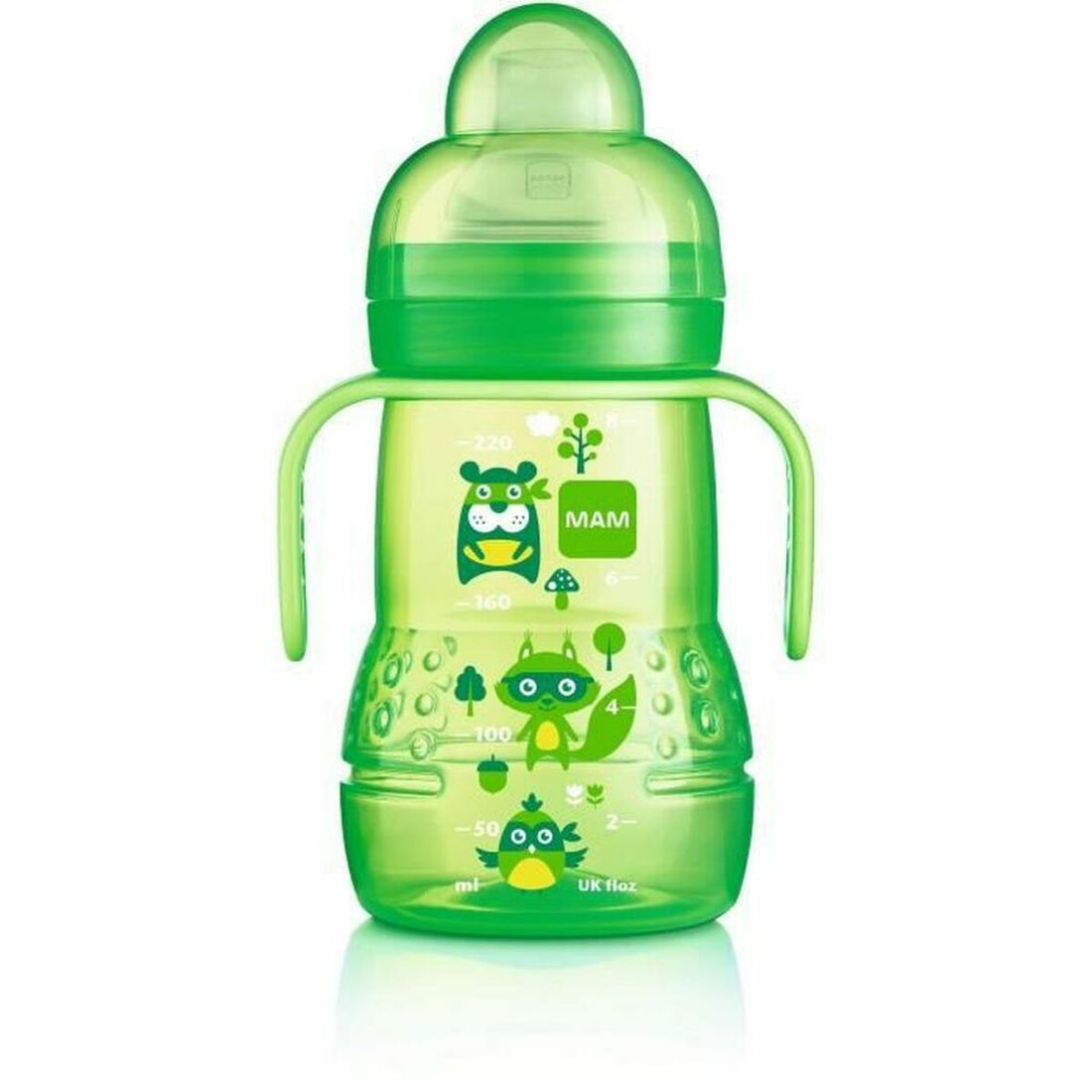 Mam Nappflaska Mam Transition Grön 220 Ml