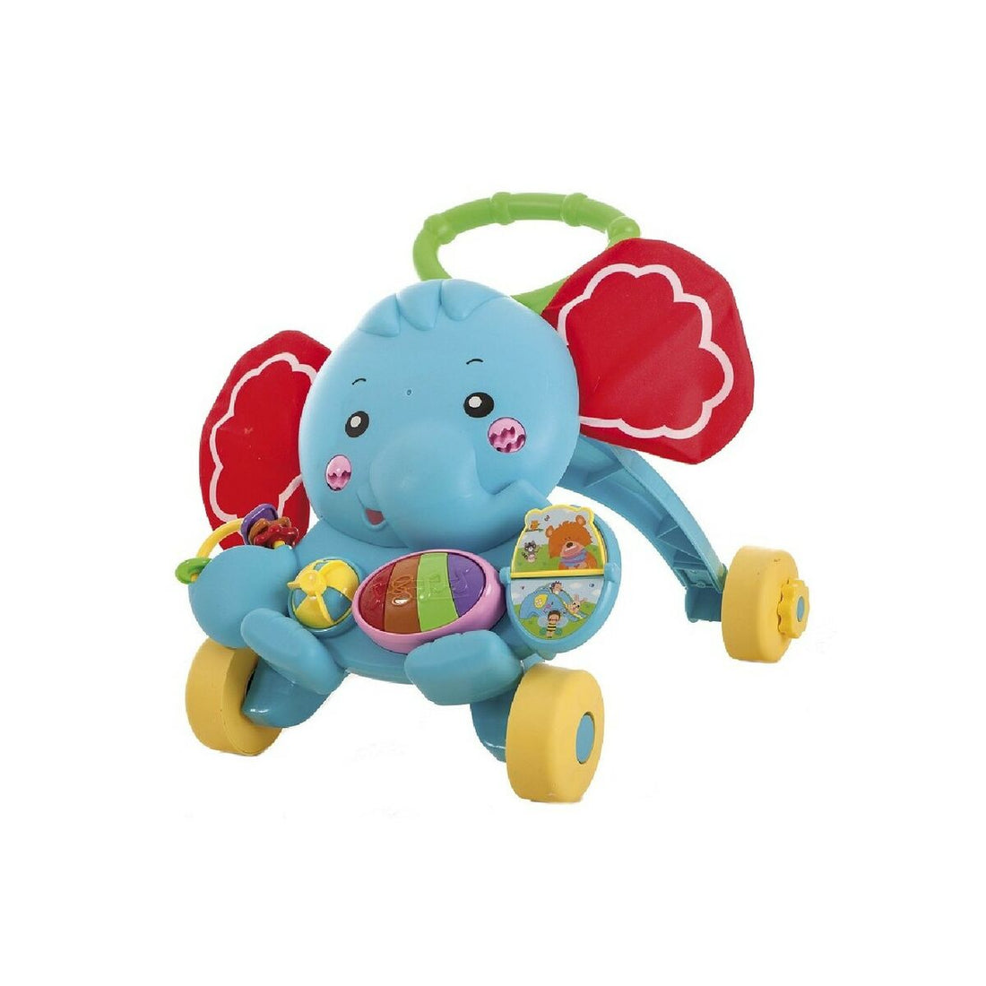 Bigbuy Fun Gångram Med Hjul Activity Elefant Musik Ljus
