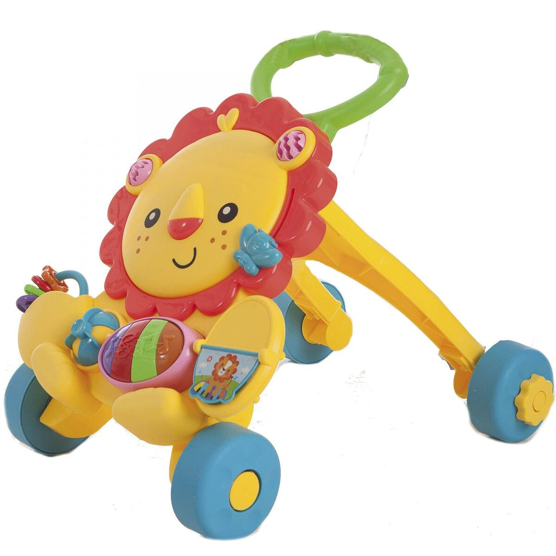 Bigbuy Fun Gångram Med Hjul Activity Lejonet Musik Ljus