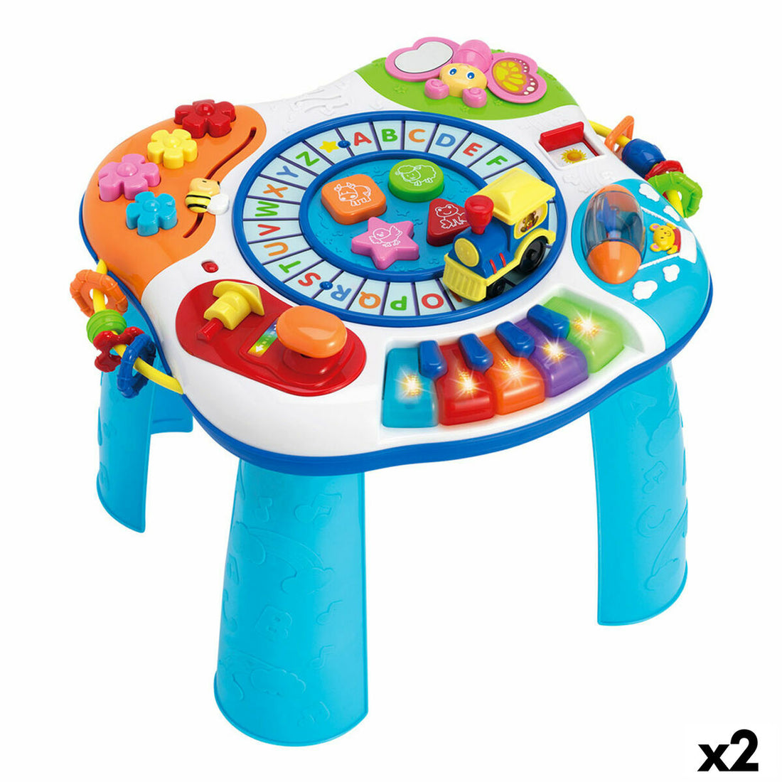 Winfun Aktivitetscentrum Winfun Train & Piano 2 Antal 42 X 34 X 37,7 Cm