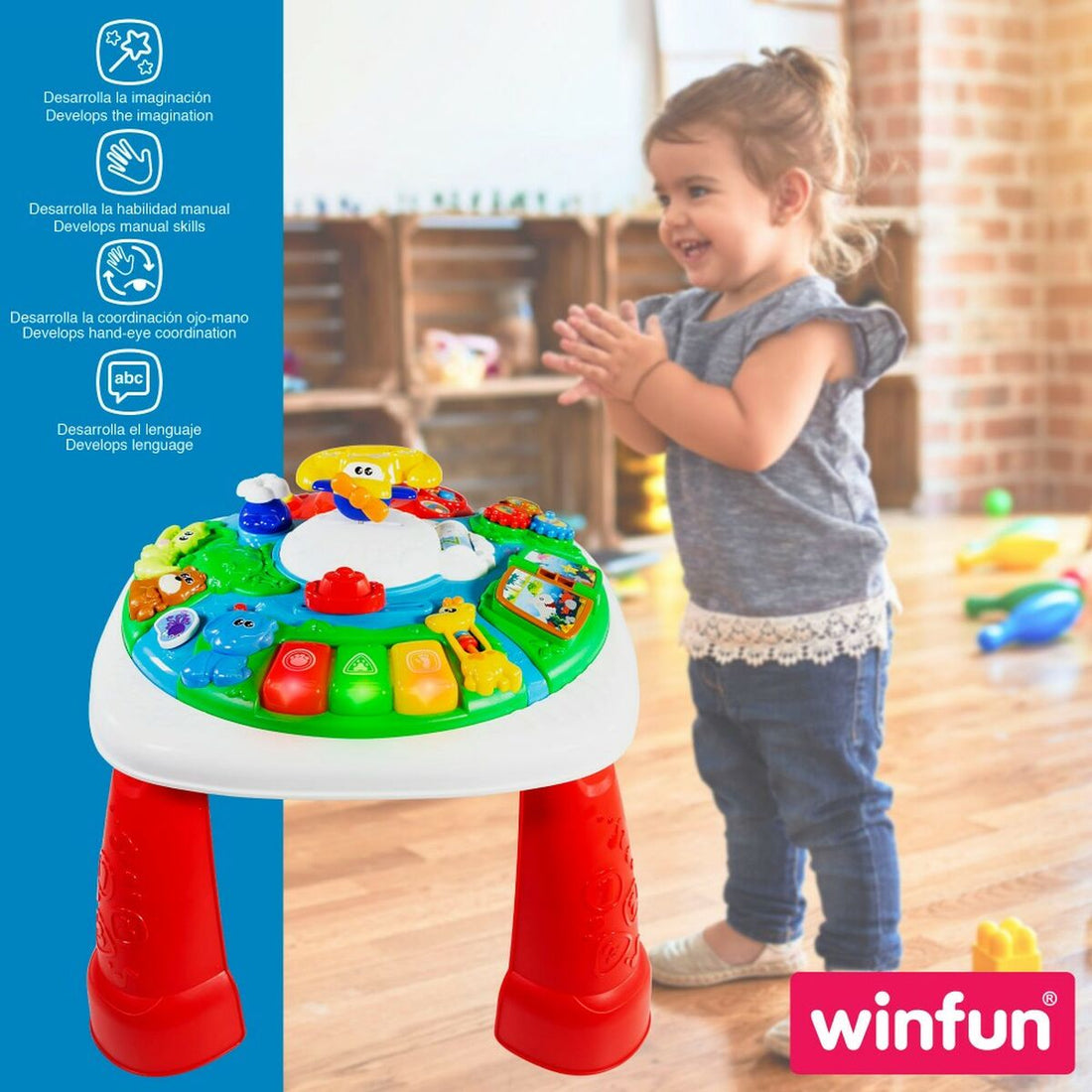 Winfun Aktivitetscentrum Winfun 2 Antal 47 X 41 X 47 Cm